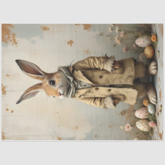 Rockstar Bunny in Tissue Paper Tissuepapier (Voorkant)