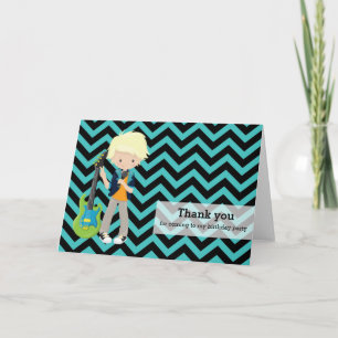 Rockstar dankt u bedankkaart