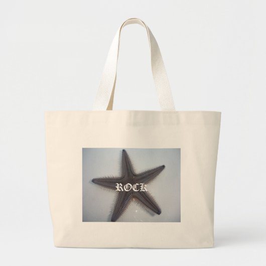 Rockstar Grote Tote Bag (Voorkant)