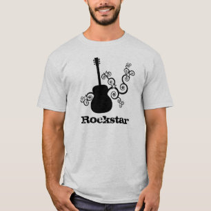 Rockstar Guitar Mannen Shirt