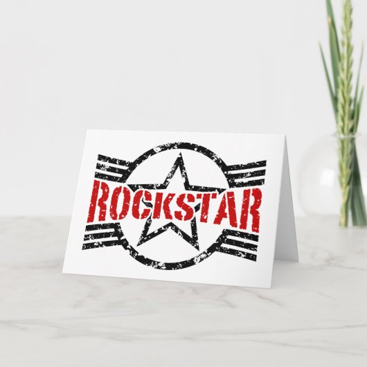 Rockstar Kaart (Voorkant)