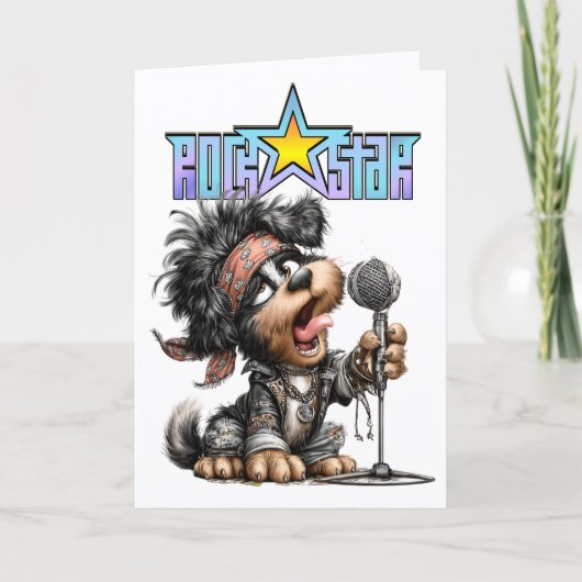 ROCKSTAR Kaart (Voorkant)