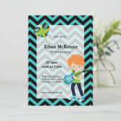 Rockstar party kaart (Staand voorkant)