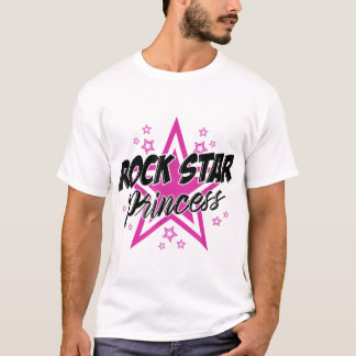 Rockstar Princess T-shirt Party Sassy Music Girls