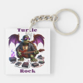 Rockstar Reptiles Midnight Jam Session Sleutelhanger (Achterkant)