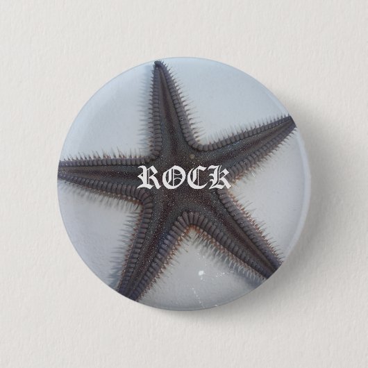Rockstar Ronde Button 5,7 Cm (Voorkant)