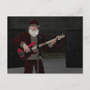 Rockstar Santa Briefkaart