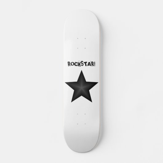ROCKSTAR! schaatsen bord Skateboard (Voorkant)