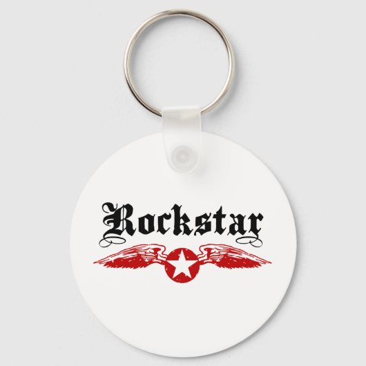 Rockstar Sleutelhanger (Voorkant)