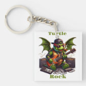 Rockstar Turtles Midnight Jam Session Sleutelhanger (Voorkant)
