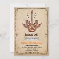 Rockstar-uitnodiging