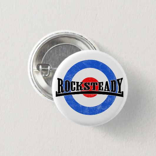 Rocksteady Mod Button (Voorkant /achterkant)