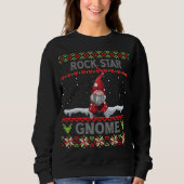 rockster Gnome Matching familie Kerst lelijke PJ's Trui (Voorkant)