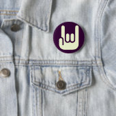 rockteken ronde button 5,7 cm (In situ)