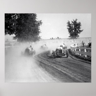Rockville Fair Auto Races, 1923. foto Poster