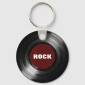 rockvinylrecord sleutelhanger (Achterkant)