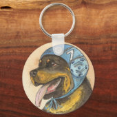 Rockwailler con gorro waterpolo sleutelhanger (Voorkant)