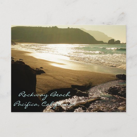 Rockway Beach- Pacifica, Californië Briefkaart (Voorkant)