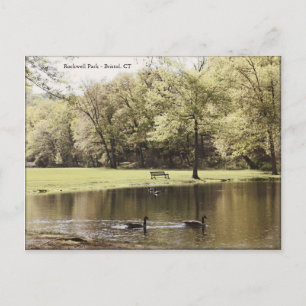 Rockwell Park, Bristol CT - Carte postale