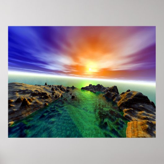 Rocky Basin Poster (Voorkant)