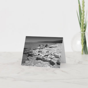 Rocky Beach Custom Note Card Bedankkaart