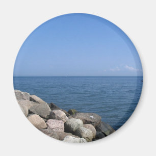 Rocky Beach Magnet Magneet
