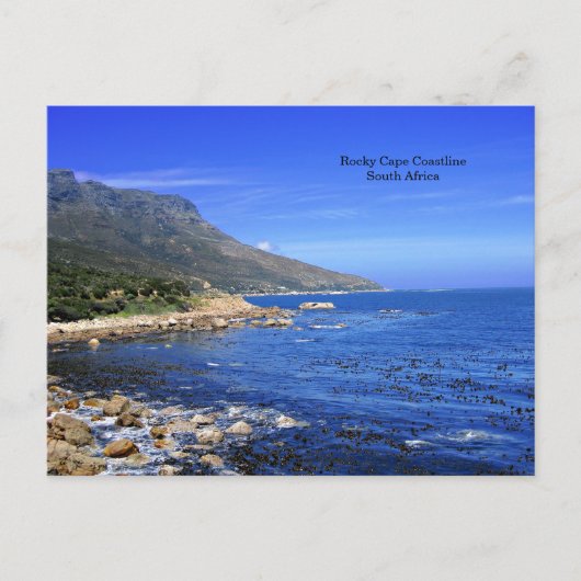 Rocky Cape Coastline, S. Afrika, Briefkaart (Voorkant)