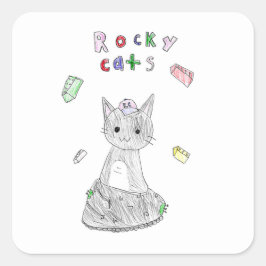 Rocky Cats sticker