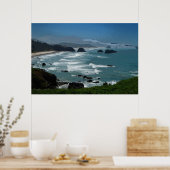 Rocky Coast 36 x 24 Poster (Cuisine)