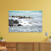 Rocky Coast Canvas Afdruk (Insitu (Woonkamer))