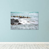 Rocky Coast Canvas Afdruk (Insitu (Houten vloer))
