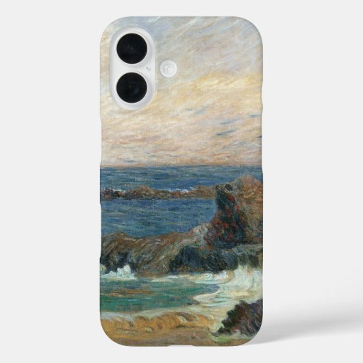Rocky Coast van Paul Gauguin,  impressionisme Case-Mate iPhone Case (Achterkant)