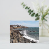 Rocky Coastline - York Harbour, Maine Briefkaart (Staand voorkant)