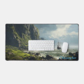 Rocky Cove personnalisée et Ship Desk Mat (Clavier et souris)