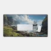 Rocky Cove personnalisée et Ship Desk Mat (Clavier et souris)