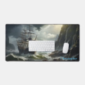 Rocky Cove personnalisée et Ship Desk Mat (Clavier et souris)