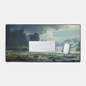 Rocky Cove personnalisée et Ship Desk Mat (Clavier et souris)