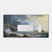 Rocky Cove personnalisée et Ship Desk Mat (Clavier et souris)