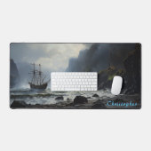 Rocky Cove personnalisée et Ship Desk Mat (Clavier et souris)