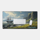 Rocky Cove personnalisée et Ship Desk Mat (Clavier et souris)