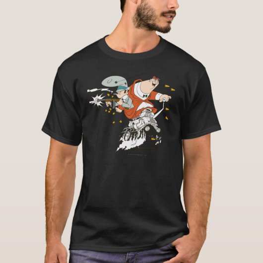 Rocky en Mugsy Rat dat T-shirt (Voorkant)
