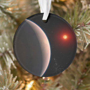 Rocky Exoplanet GJ 486 B in een baan om een rode d Ornament