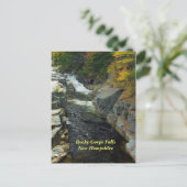 Rocky Gorge Falls, NH Carte postale (Debout devant)