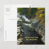 Rocky Gorge Falls, NH Carte postale (Devant / Derrière)
