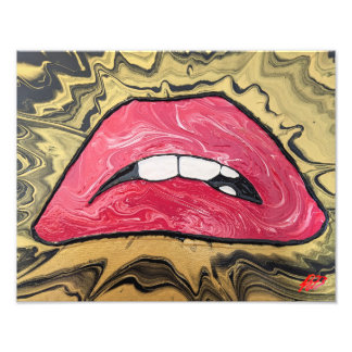 Rocky Horror Lips 2 fotoprint Foto Afdruk