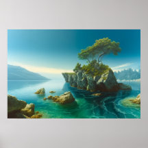 Rocky Island op het meer