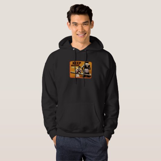 Rocky Keep Moving Forward Apollo Fight Hoodie (Voorkant volledig)