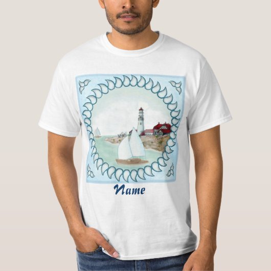Rocky Lighthouse t-shirt (Voorkant)