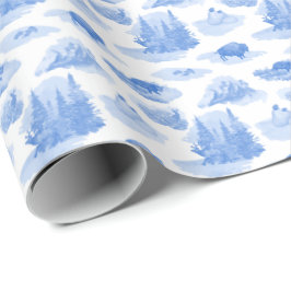 Rocky Mountain Animal Toile Cadeaupapier