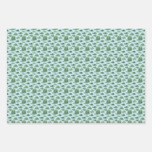 Rocky Mountain Animal Toile Inpakpapier Vel (Voorkant 2)